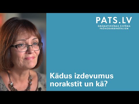 Kā var zināt, kādus izdevumus drīkst norakstīt un cik lielā apmērā?