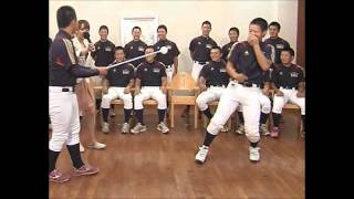 松井裕樹のスーパースライダーを解説する田村龍弘