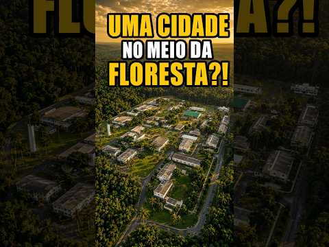 A cidade empresa planejada no meio da Amazônia