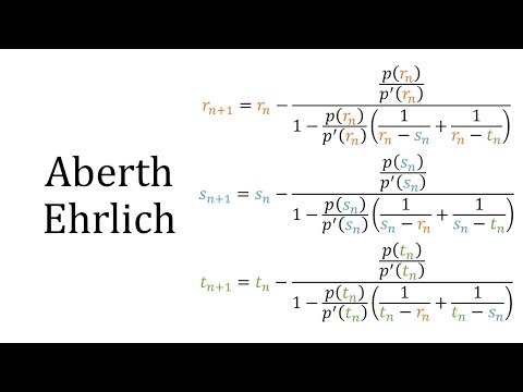 Aberth-Ehrlich Aberth-Ehrlich Method video