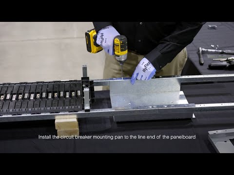 Installing a N600MPPL 400 A Sub-feed Circuit Breaker Kit for a 600 A NF Panelboard