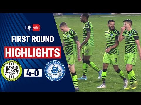 Forest Green Comfortably Progress | Forest Green Rovers 4-0 Billericay Town | Emirates FA Cup 19/20