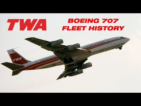 Trans World Airlines Boeing 707 Fleet History (1959-1983)