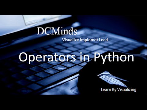 Python 3 Operators Arithmetic Comparison Assignment Logical