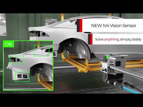 Introduction To AI Industrial Machine Vision Sensor | Keyence IV4