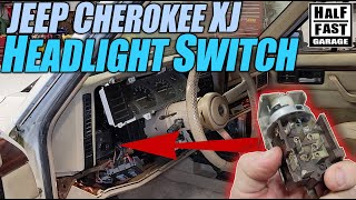 Jeep Cherokee XJ Headlight Switch Replacement - No Instrument Cluster Lights or Power