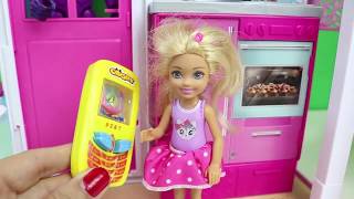 Barbienin Yeni Evi Chelsea Barbie Oyuncak Ev Barbi