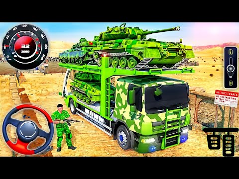 Play Army Vehicles transport truck Simulator Games @King-Games
