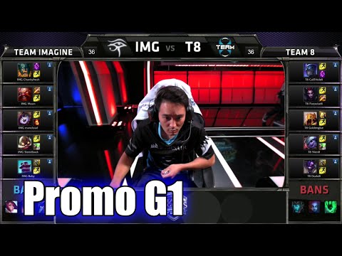 Imagine vs Team 8 | Game 1 Promotion Tournament for S6 NA LCS Spring 2016 | IMG vs T8 G1 Promo