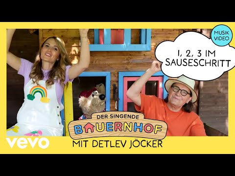 1,2,3 im Sauseschritt (Kinderlieder vom singenden Bauernhof - Offizielles Musikvideo)