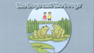 Connect Plus KG 1 Term 1 Story | The Boys and The Frogs &amp; Review 1🧍🏻‍♂️🧍🏻🐸🐸