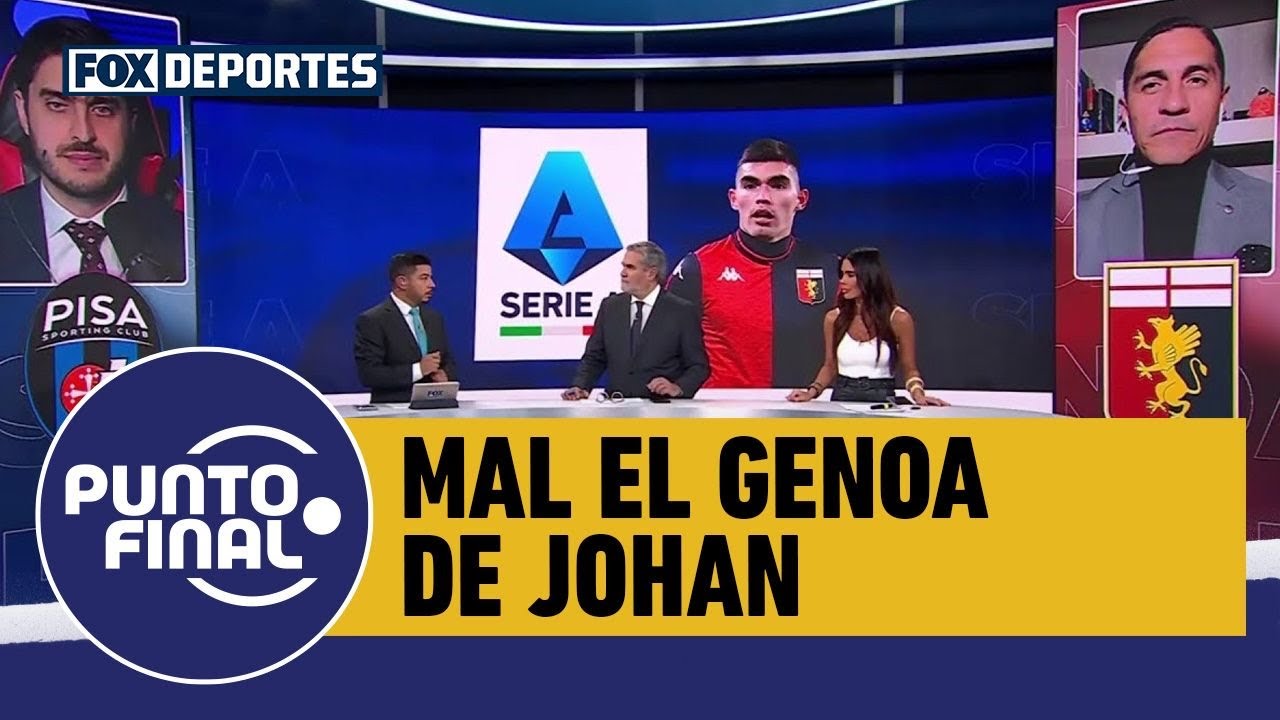 💥 JOHAN VÁSQUEZ, su situación complicada con el GENOA y el DESCENSO de SERIE A | Punto Final