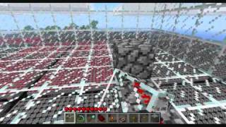 Minecraft Game of Life Computer: Lightweight Spaceship