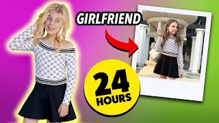SWITCHING LIVES with my GIRLFRIEND **24 Hour Chall
