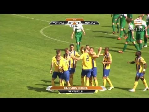 24.05.14 KASPARS DUBRA scores goal vs FS Metta_LU_(video.sportacentrs.com)