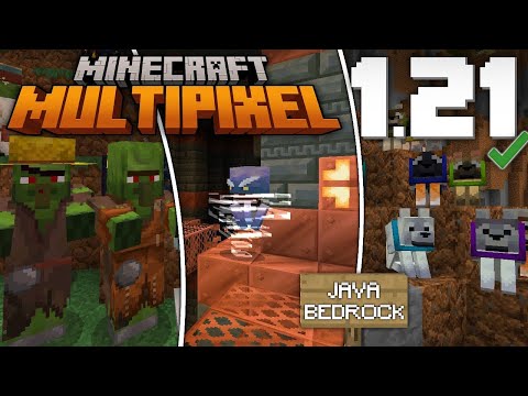 MultiPixel Texture Pack 1.21, 1.21.5 → 1.20 - Resource Pack
