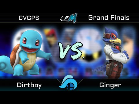 GVGP 6 Project M Grand Finals - Dirtboy (Squirtle) vs. Ginger (Falco)