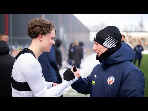 Lång lägeskoll med Stevie Greive inför träningsmatchen mot FC Rosengård 1917