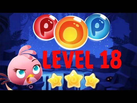 Angry Birds POP Bubble Shooter (Stella POP) - Level 18
