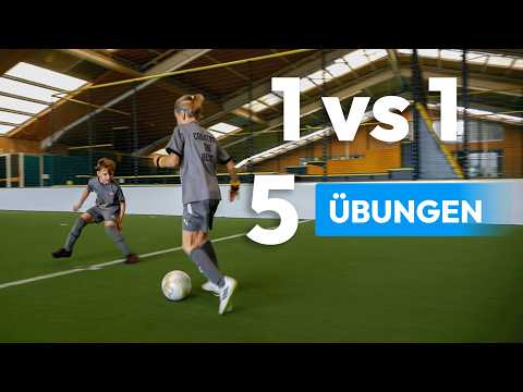 Komplette Trainingseinheit 1vs1 - worauf es ankommt!  Die besten Übungen