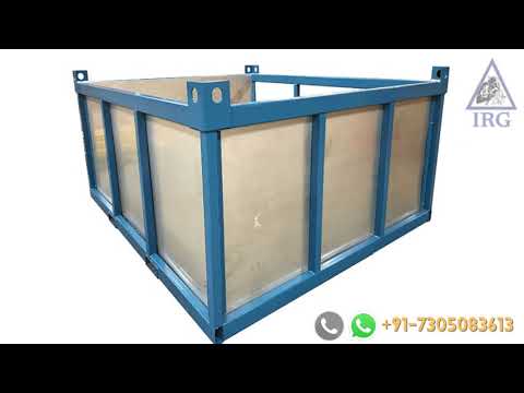 Metal bins fabrication service
