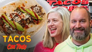 Tom Segura and Christina P Roast Each Other While Eating Tacos | Tacos Con Todo video