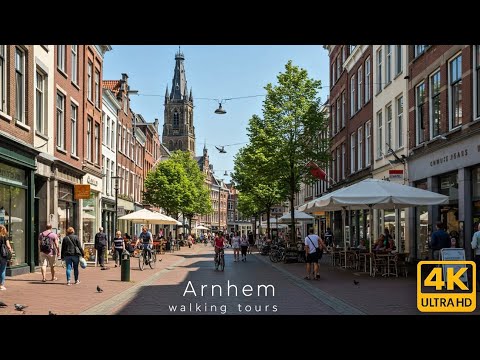 Discover Arnhem | A Stunning 4K Walking Tour of Historical Landmarks.