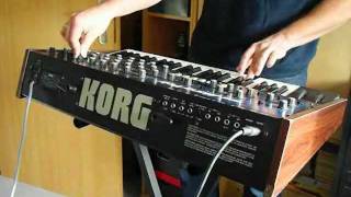 Video thumbnail for Korg Mono/Poly Vintage Analog Synthesizer (1981) MonoPoly demo by RetroSound