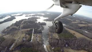 preview picture of video 'Roanoke (KROA) to Smith Mountain Lake (W91)'