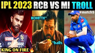 RCB VS MI Troll Telugu | IPL 2023 Trolls Telugu | #rcb #mi #viratkohli #rohitsharma | Mama Trolls