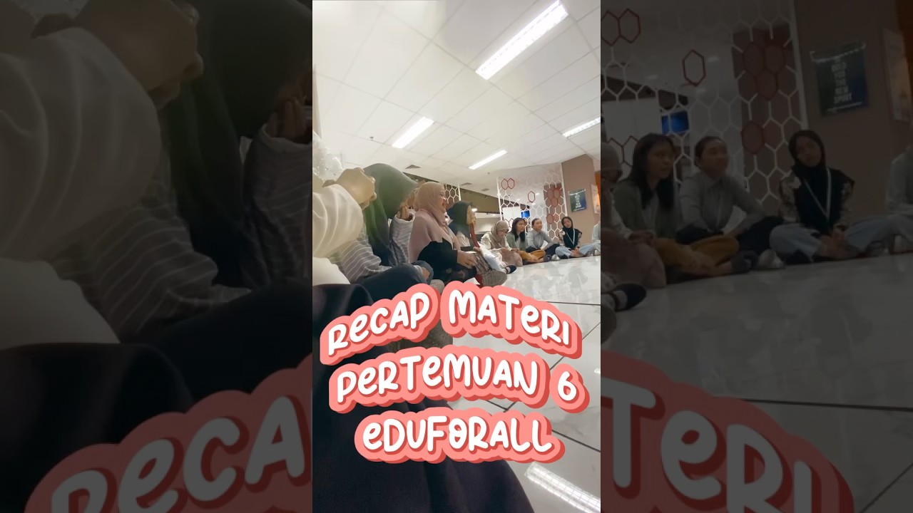 Pemateri Pertemuan 6 Program Beasiswa Short Course EduForAll