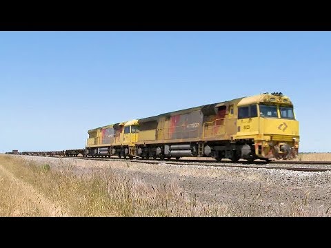 3MP1 Aurizon's Final East-West Container Train (26/12/2017) - PoathTV Australian Railway Videos