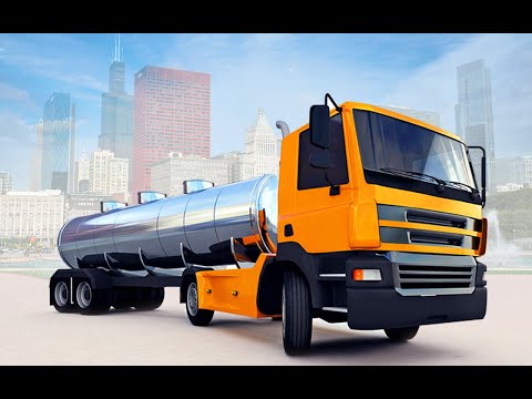 Oil Tanker Truck Transporter: Mack Truck Driver Video