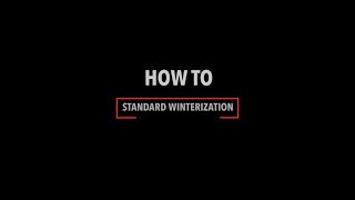 Grand Design RV - How To Do a Standard Winterization