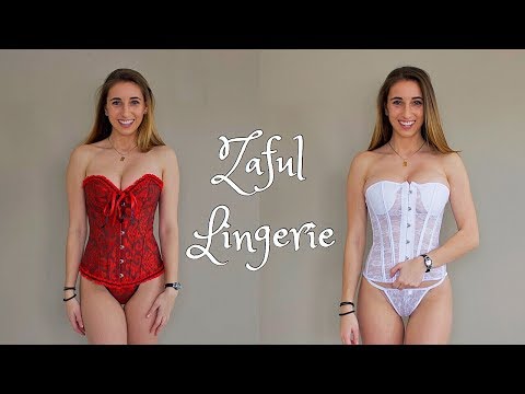 Zaful Lingerie Try On | Hot Collection 