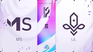 LFL Division2 Summer Split - W3D2 - MS vs LIL