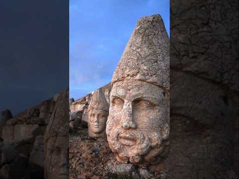 The Amazing & Ancient Sanctuary Tomb Atop Mount Nemrut in Turkey #historicaltidbits