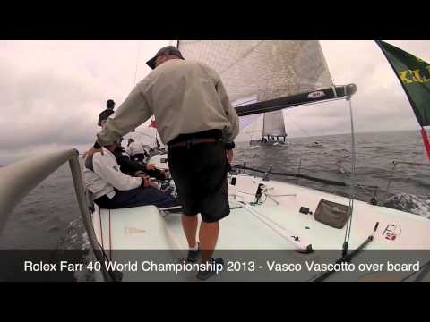Rolex Farr 40 World Championship - Vasco Vascotto over board