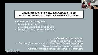 PAINEL 3 – RELAÇÕES ECONÔMICAS E SOCIAIS NO DIREITO DO TRABALHO - VIII EIADD - PUCPR - BRASIL