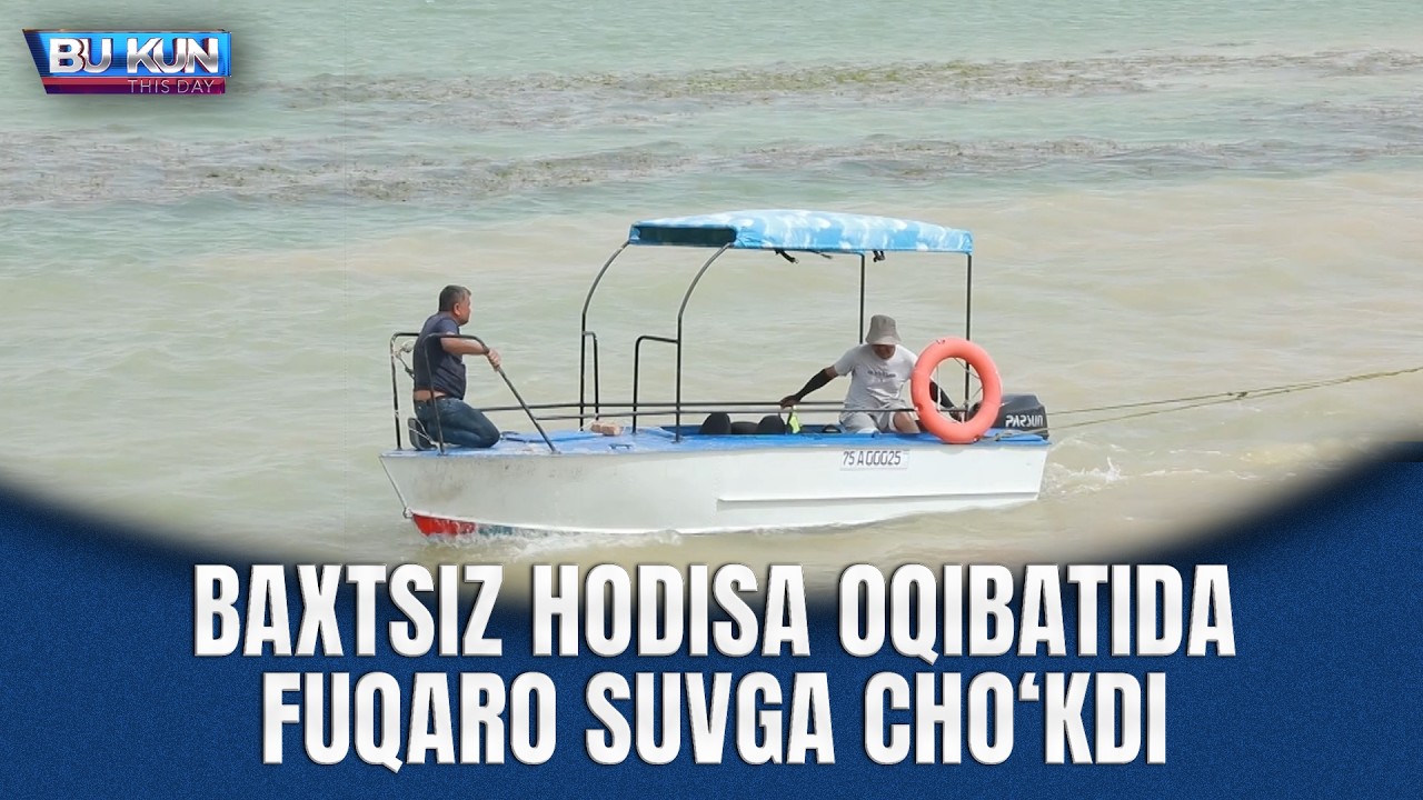 BU KUN - BAXTSIZ HODISA OQIBATIDA FUQARO SUVGA CHO‘KDI