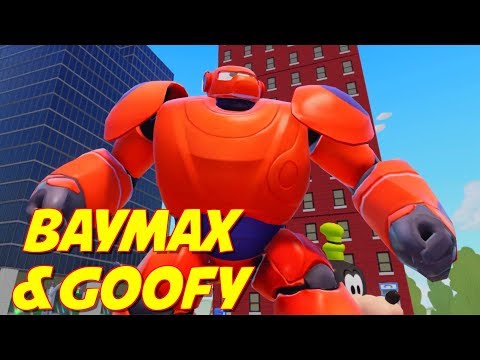 Baymax Protects Mickey Mouse 💯 SuperHeroes ❤️ Toy Time | Superheroes | Infinity Disney