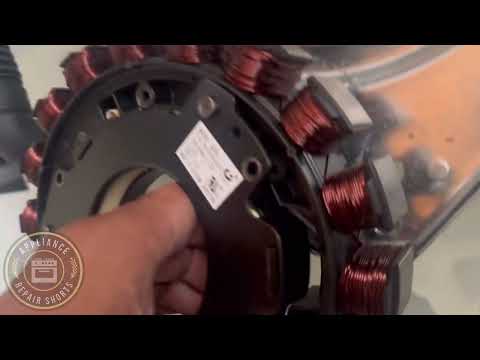 Whirlpool Washer Stator | Rotar|Slider|Clutch Removal