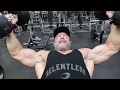 Chest Workout At 18 DaysOut from the Vancouver Pro 2018