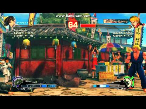 SSFIV AE v2012 Tramatnois(Yang) vs VinilErgun(Ken) Ranked Match