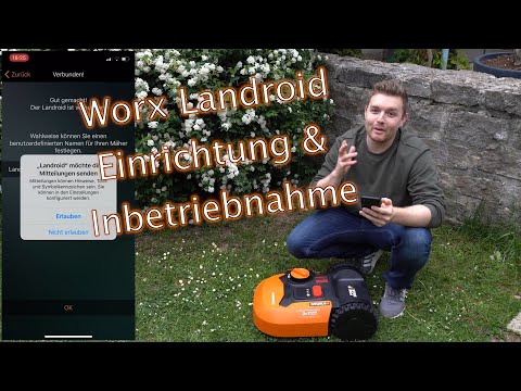 Mähroboter - Worx Landroid M (WR141E) Einrichtung