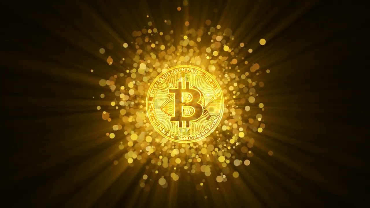 Bitcoin Logo Animation // Cryptocurrency