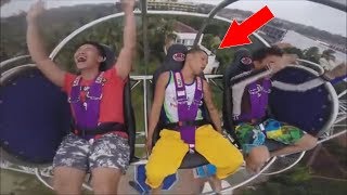 PEOPLE PASSING OUT ON SLINGSHOT COMPILATION