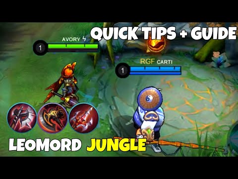 Quick And Simple Leomord Jungle Guide ~ MANIAC!! - Avory | MLBB