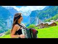 Relaxing Swiss Village Music Beautiful Accordion Guitar Flute Melodies Aurora Rose
