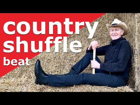 Country Shuffle Drum Beat 95 bpm🥁Country Drum Backing Track #79 JB